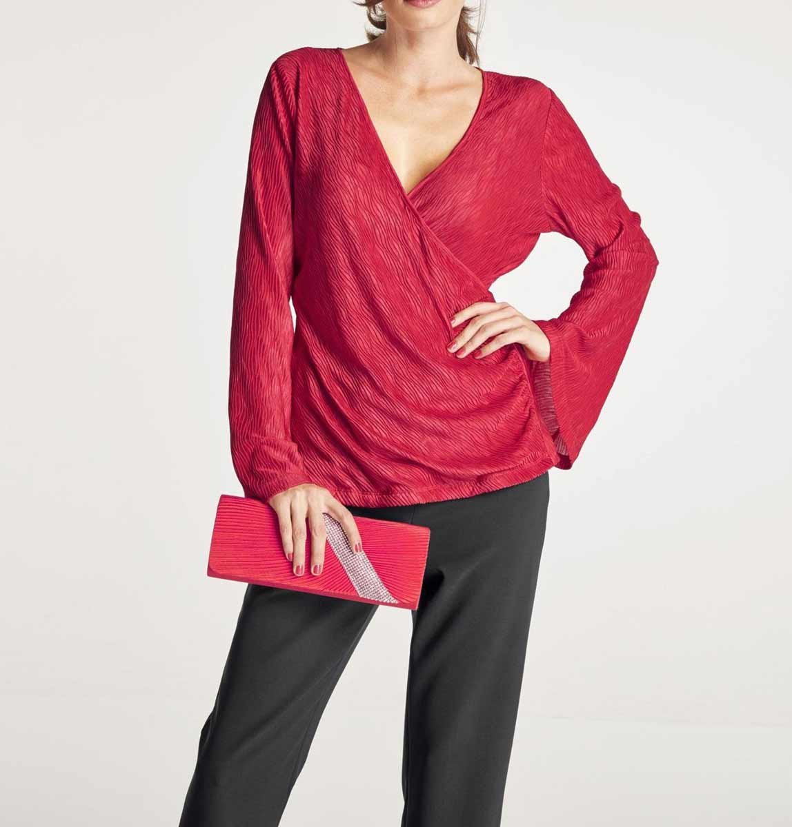 Heine Damen Shirt, hibiskus