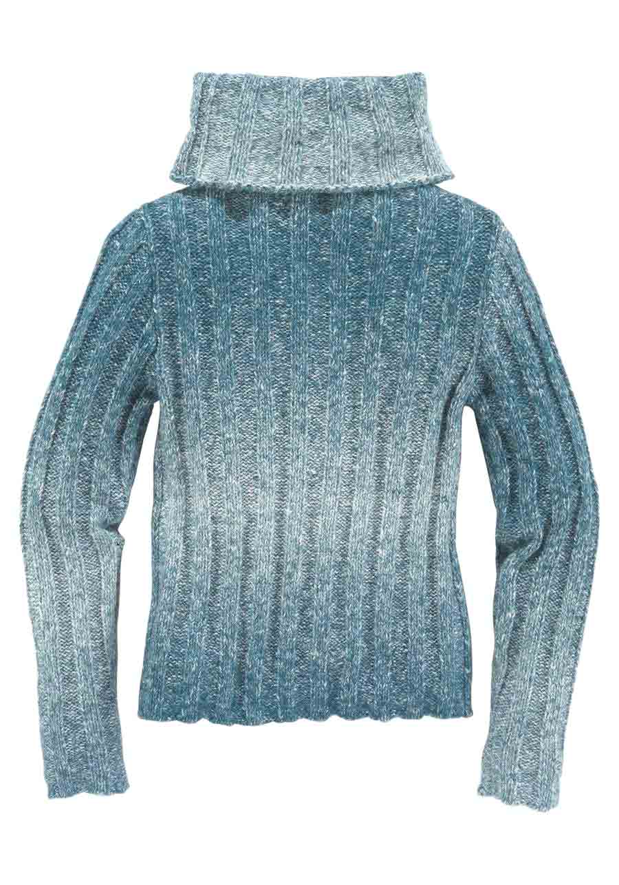 Buffalo Marken-Kinder-Rollkragenpullover, petrol