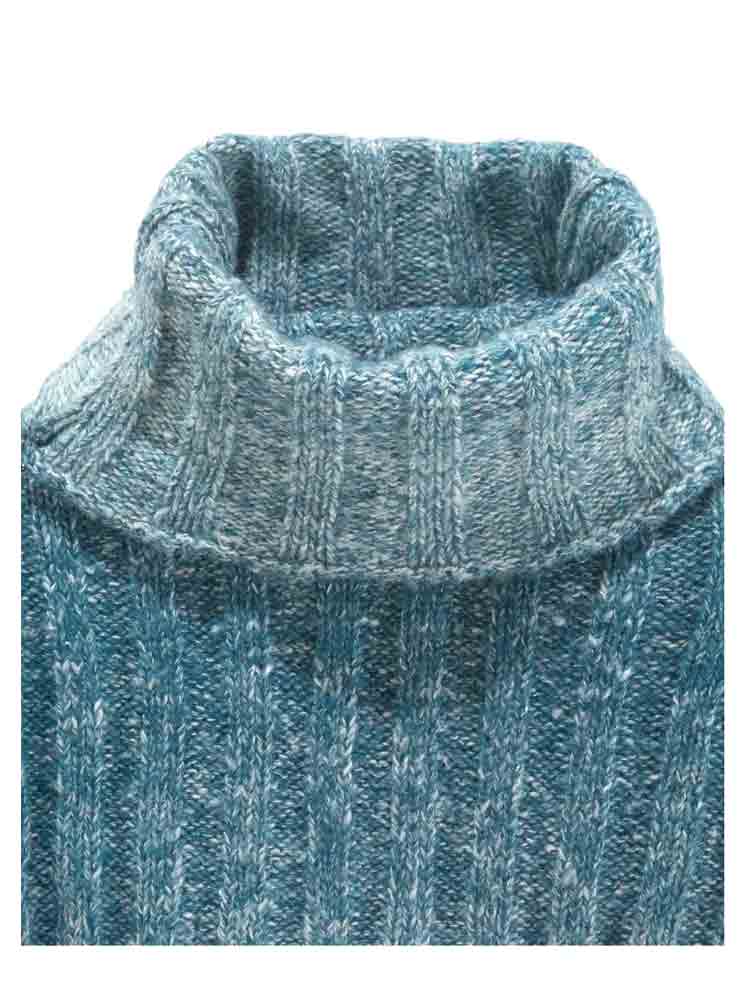 Buffalo Marken-Kinder-Rollkragenpullover, petrol