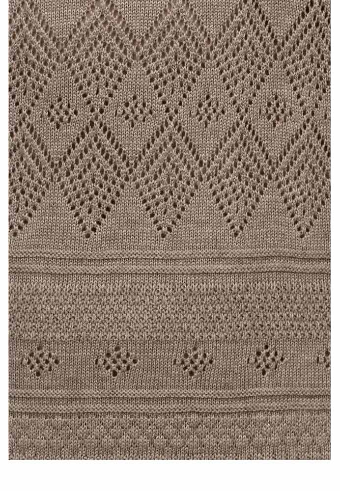 Boysens Damen Strickkleid, taupe