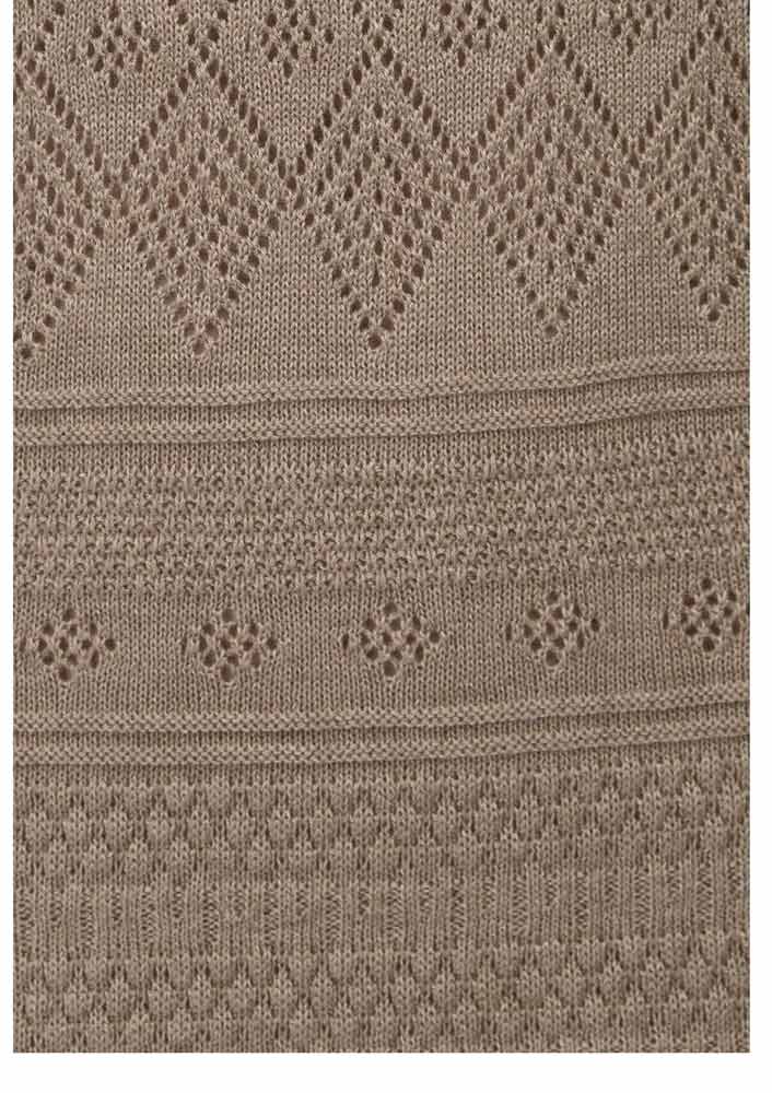 Boysens Damen Strickkleid, taupe