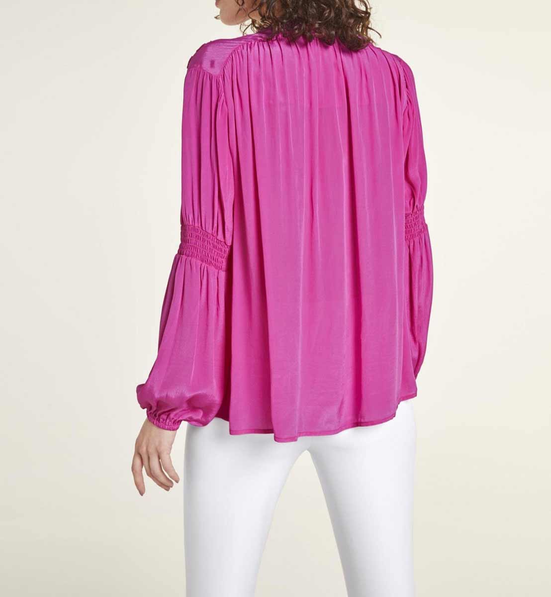 Heine Damen Bluse mit Perlen-Stickerei, erica