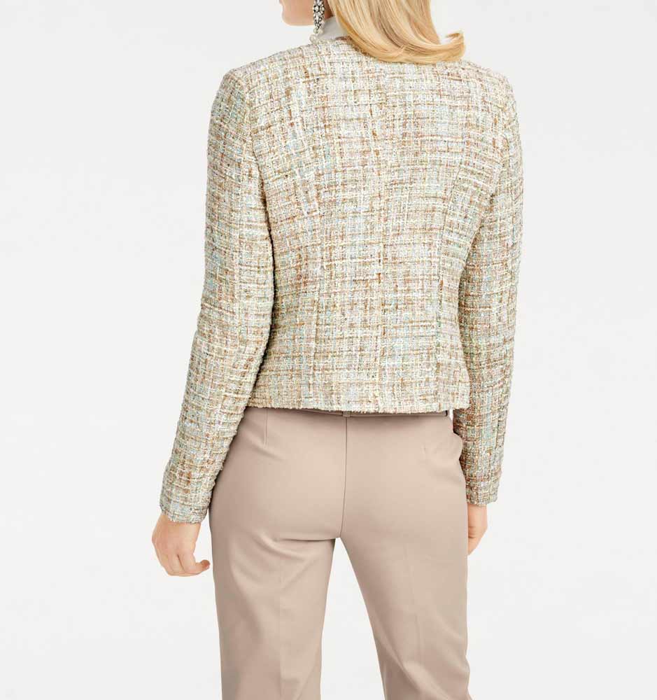 Ashley Brooke Damen Designer-Blazer, pastell-gold