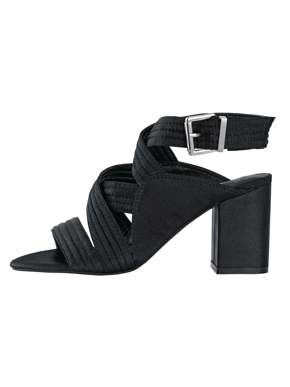 Heine Damen Sandalette, schwarz