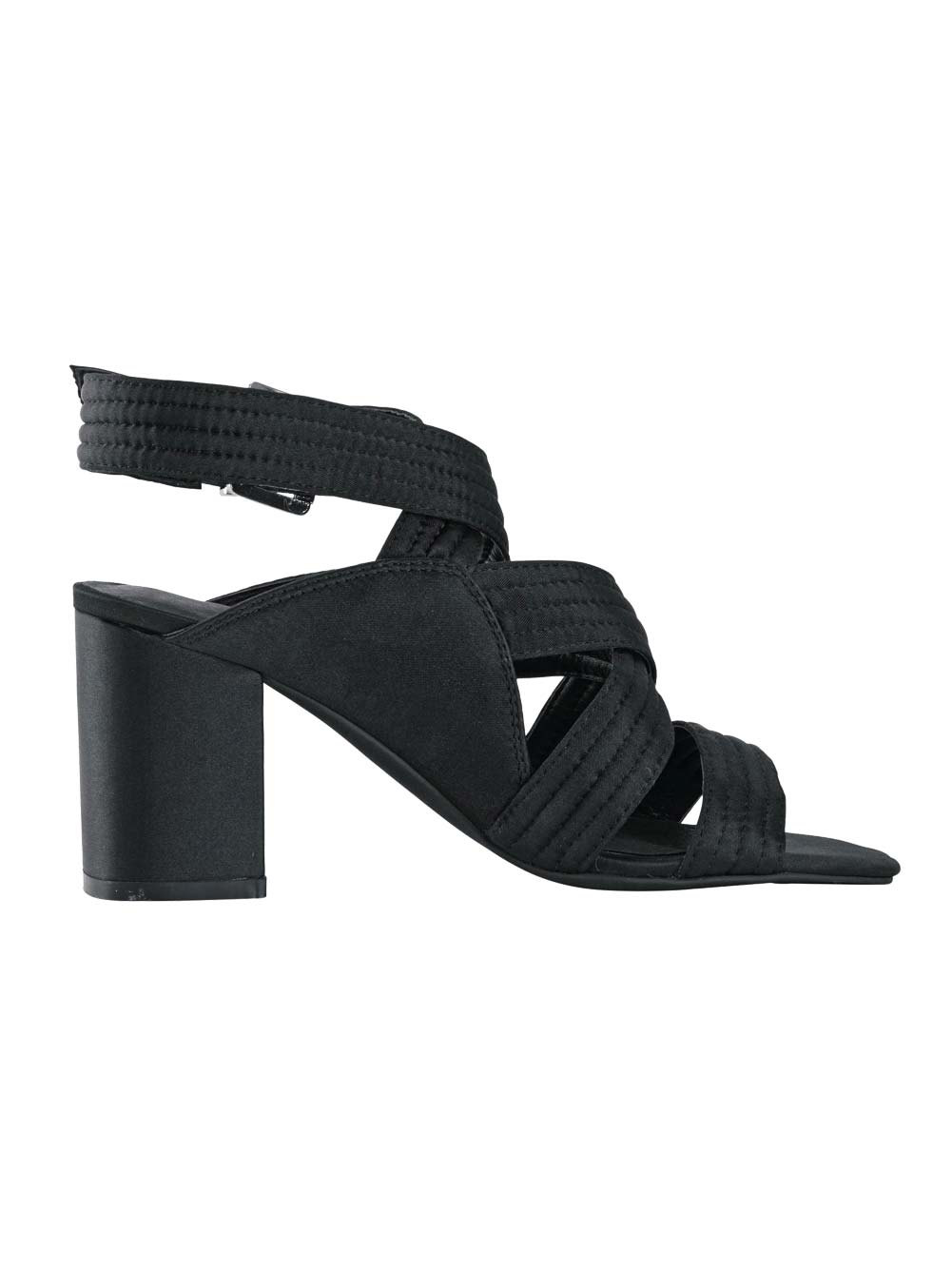 Heine Damen Sandalette, schwarz