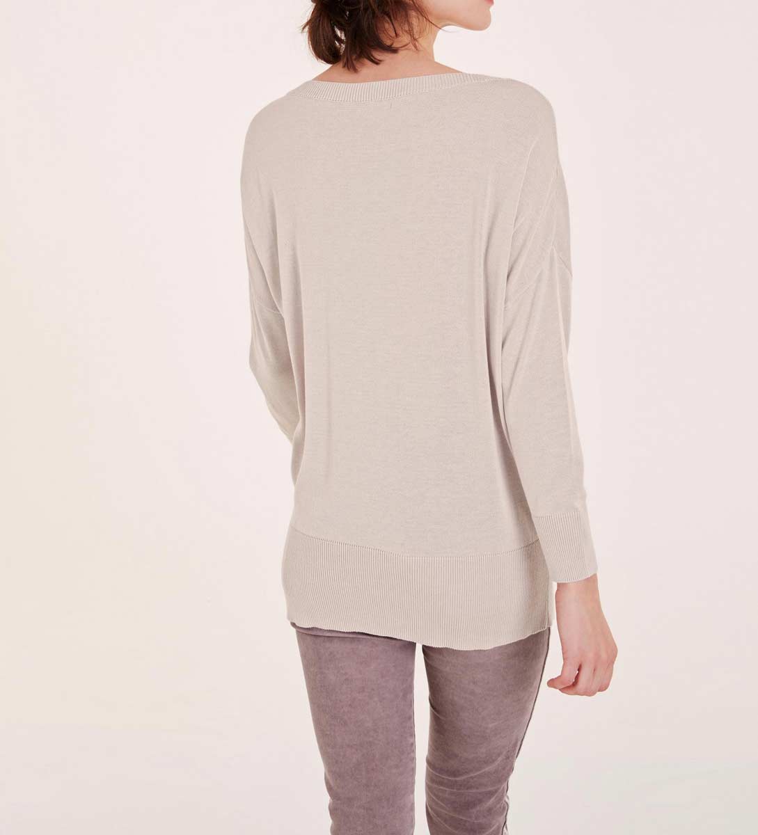Heine Damen Feinstrickpullover mit Pailletten
