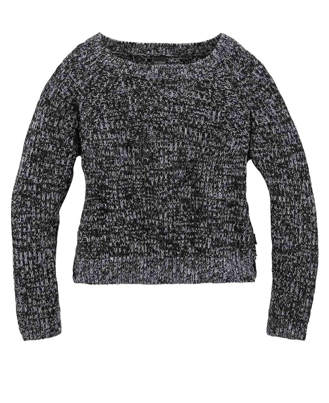 Arizona Marken-Kinder-Pullover, schwarz-stein