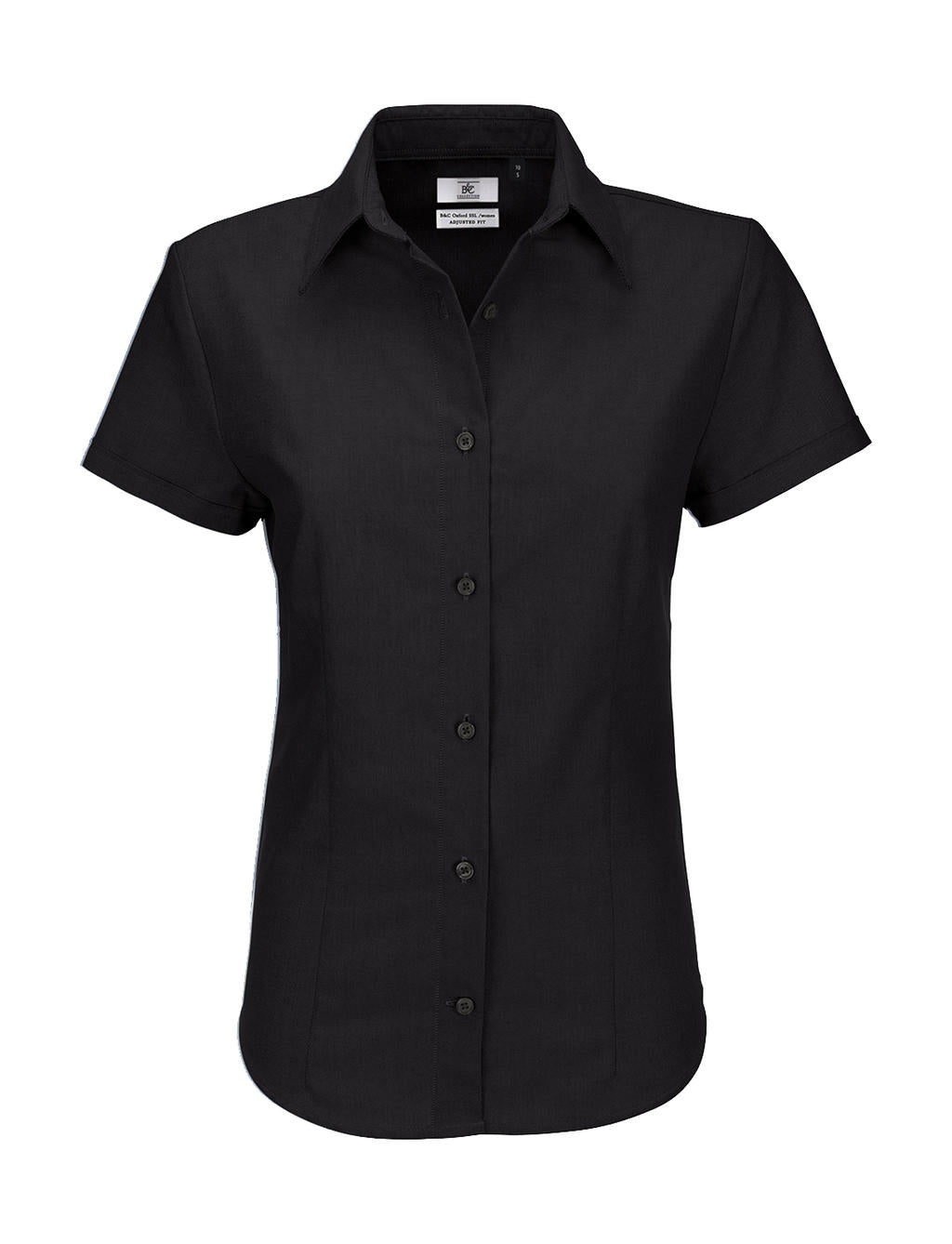 B&C Damen Oxford Kurzarm Bluse - SWO04