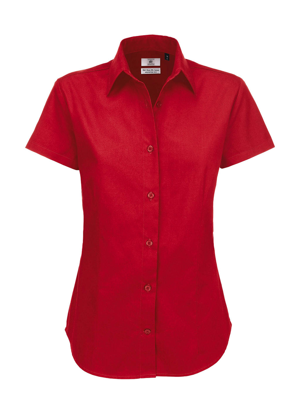 B&C Ladies Twill Shirt Damen Marken Kurzarm Bluse - SWT84