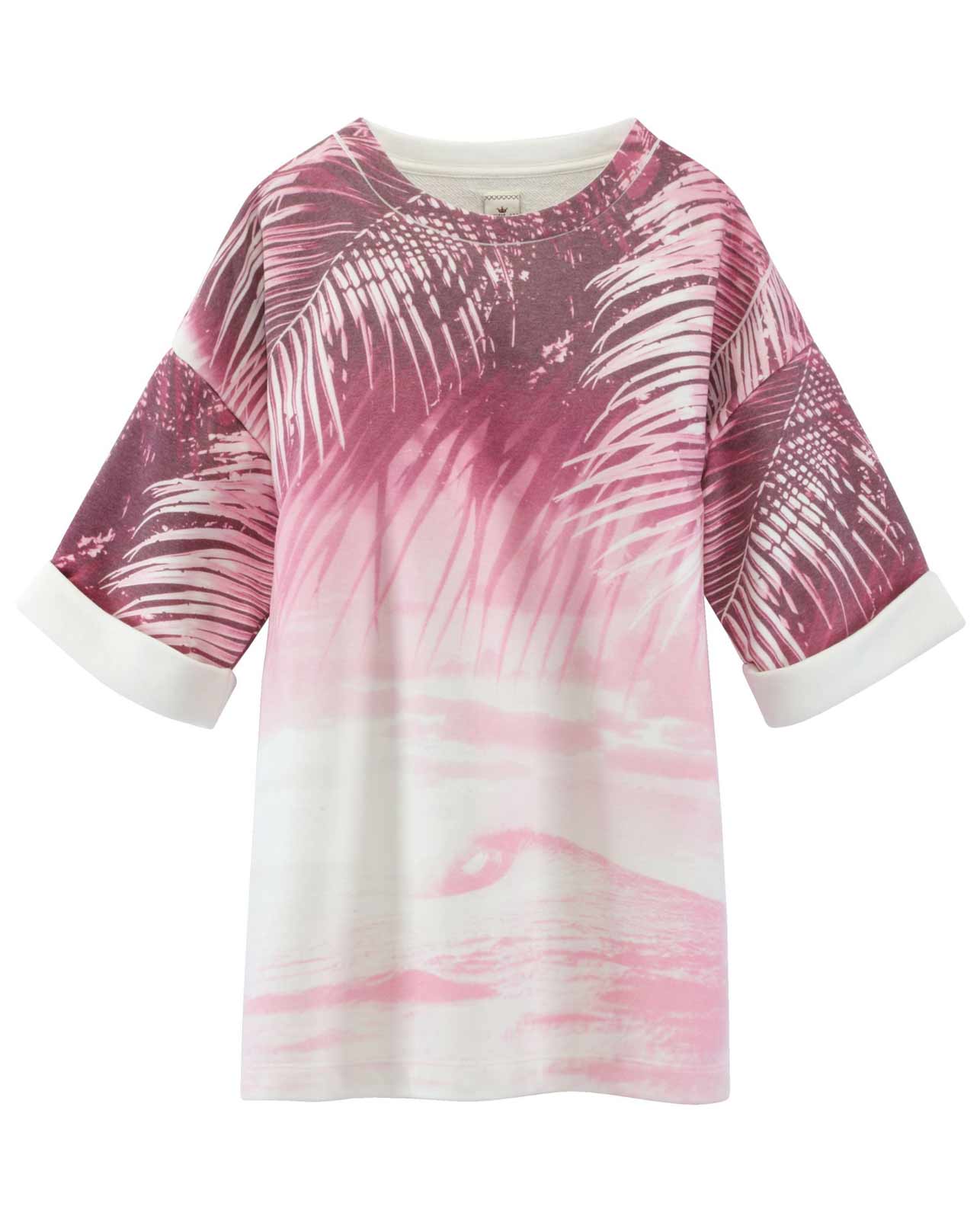 Replay Damen Marken-Sweatshirt, rosa