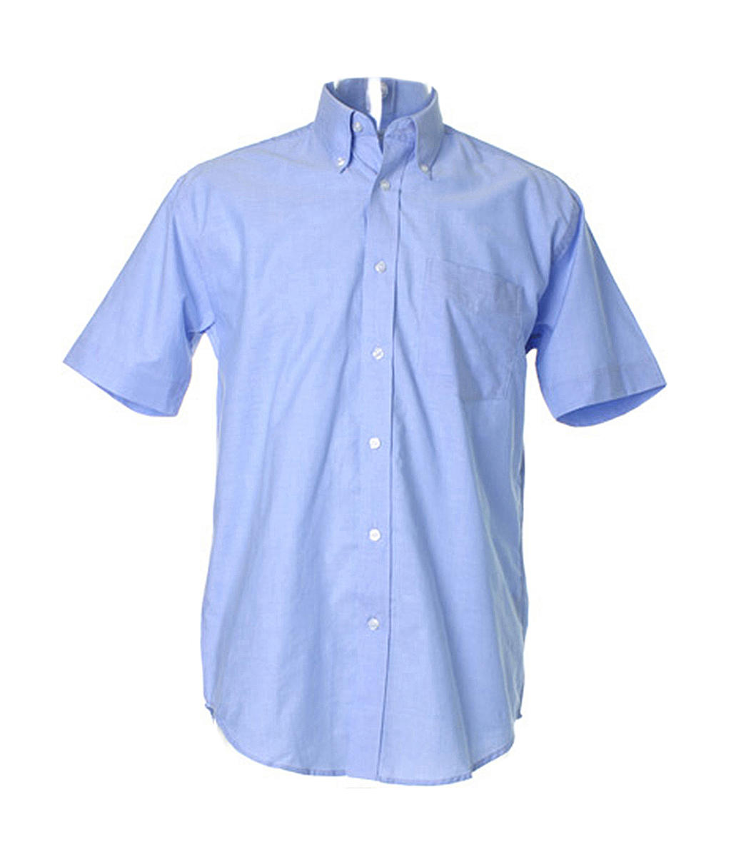 Kustom Kit Workwear Herren Oxford Kurzarm Hemd, Shirt