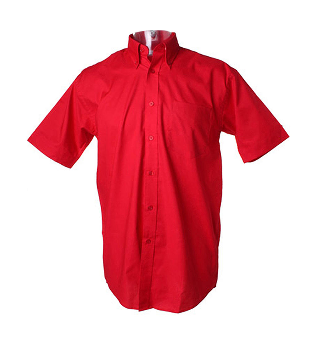 Kustom Kit Workwear Herren Oxford Kurzarm Hemd, Shirt