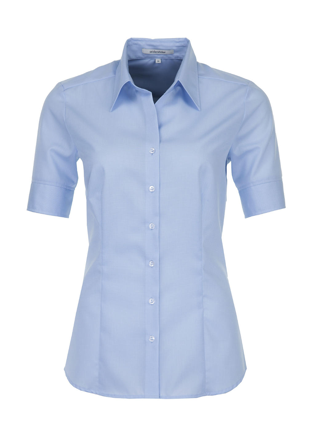 Seidensticker Modern Fit Damen Kurzarm Bluse, Shirt