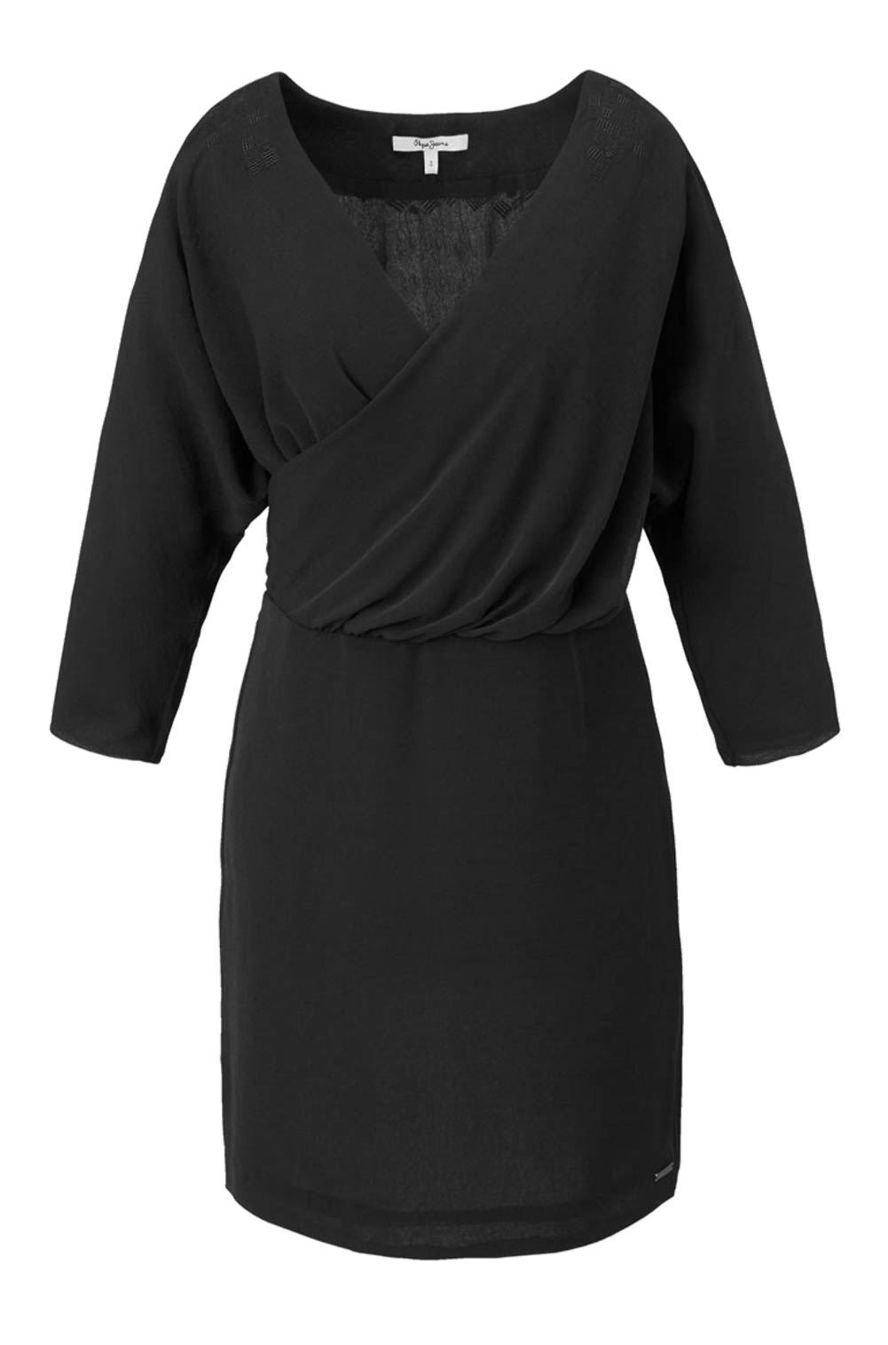 Pepe Jeans Damen Marken-Kleid, schwarz