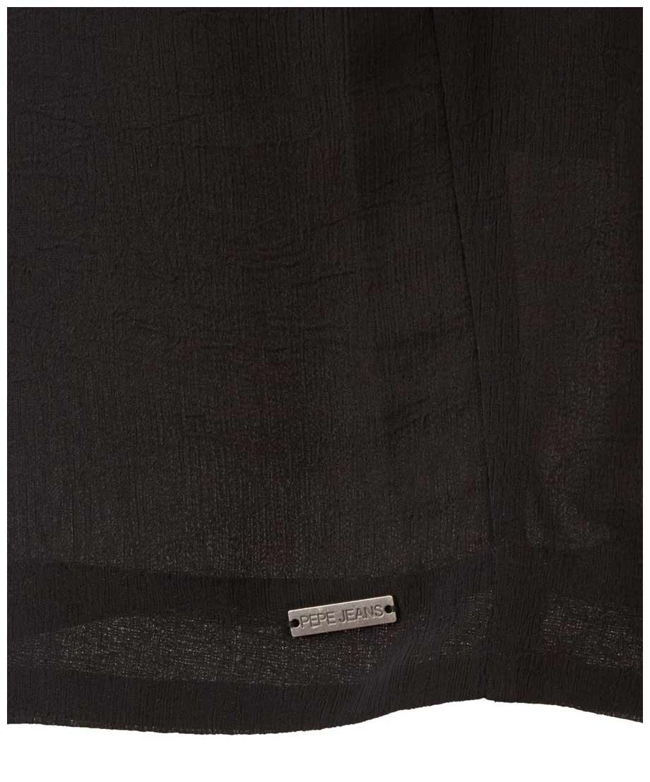 Pepe Jeans Damen Marken-Kleid, schwarz