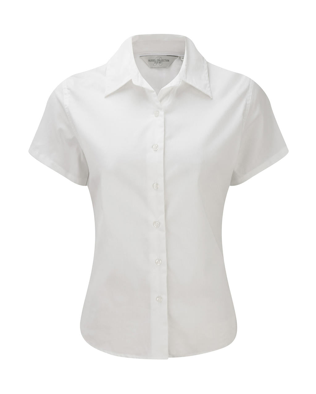 Russel Europe Ladies Classic Damen Twill Kurzarm Bluse, Shirt