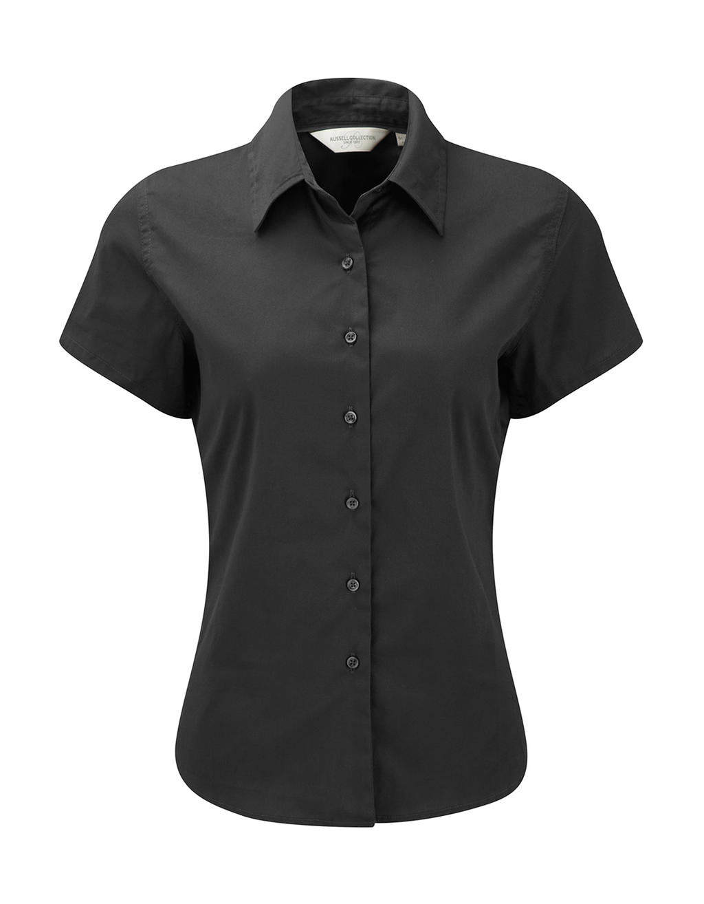 Russel Europe Ladies Classic Damen Twill Kurzarm Bluse, Shirt