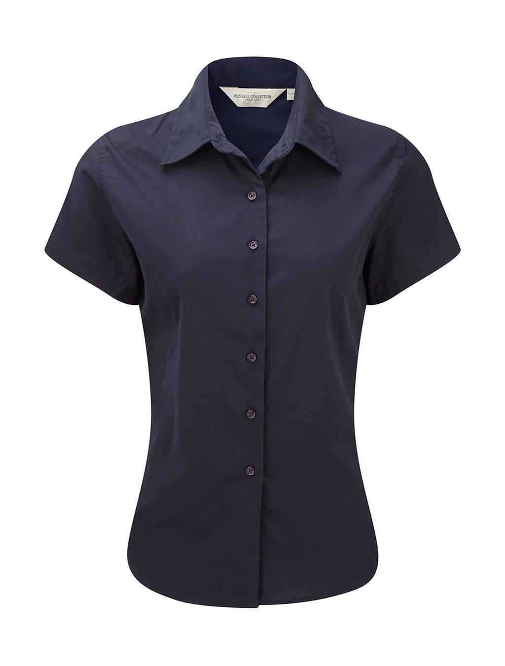 Russel Europe Ladies Classic Damen Twill Kurzarm Bluse, Shirt