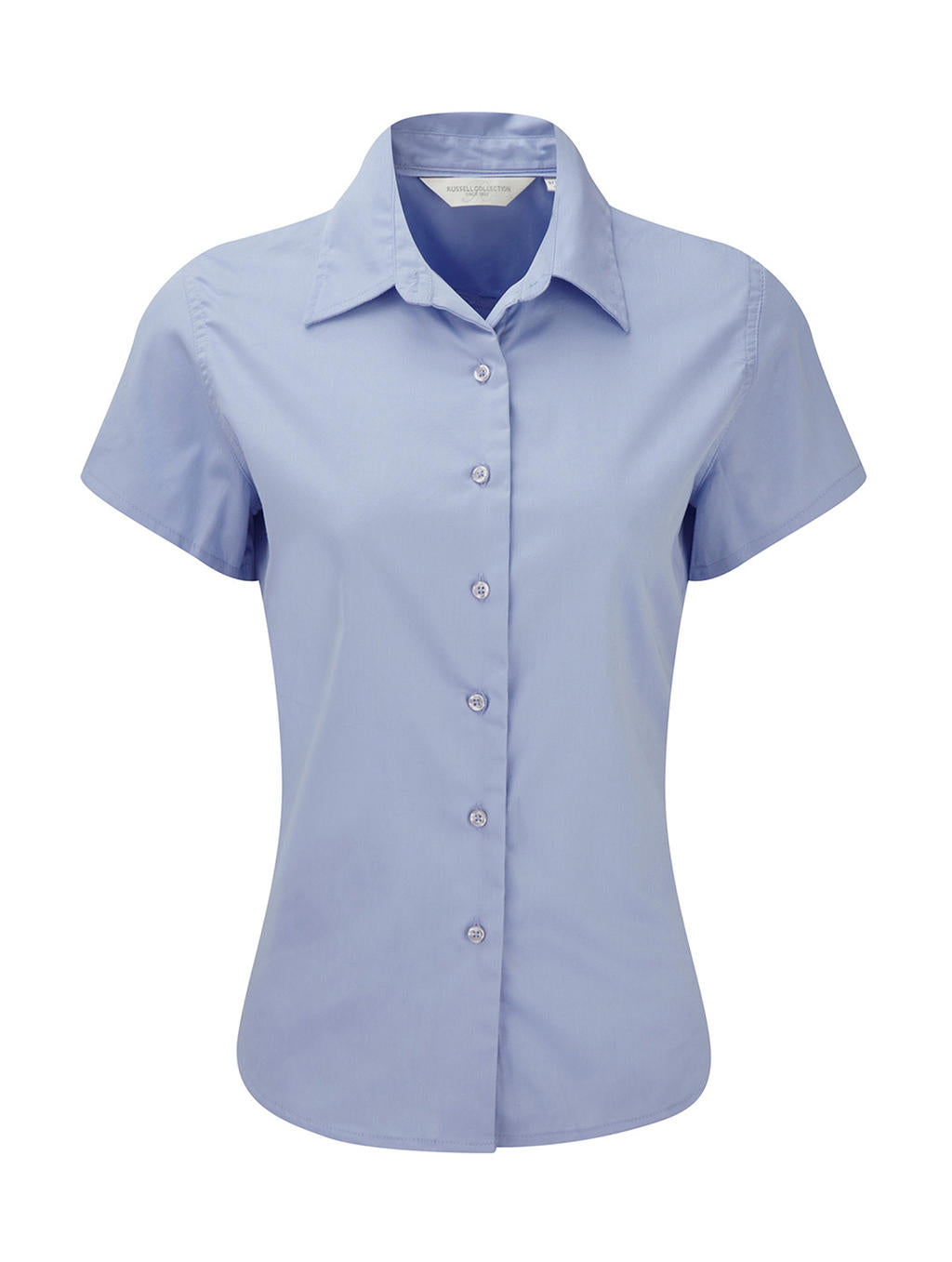Russel Europe Ladies Classic Damen Twill Kurzarm Bluse, Shirt