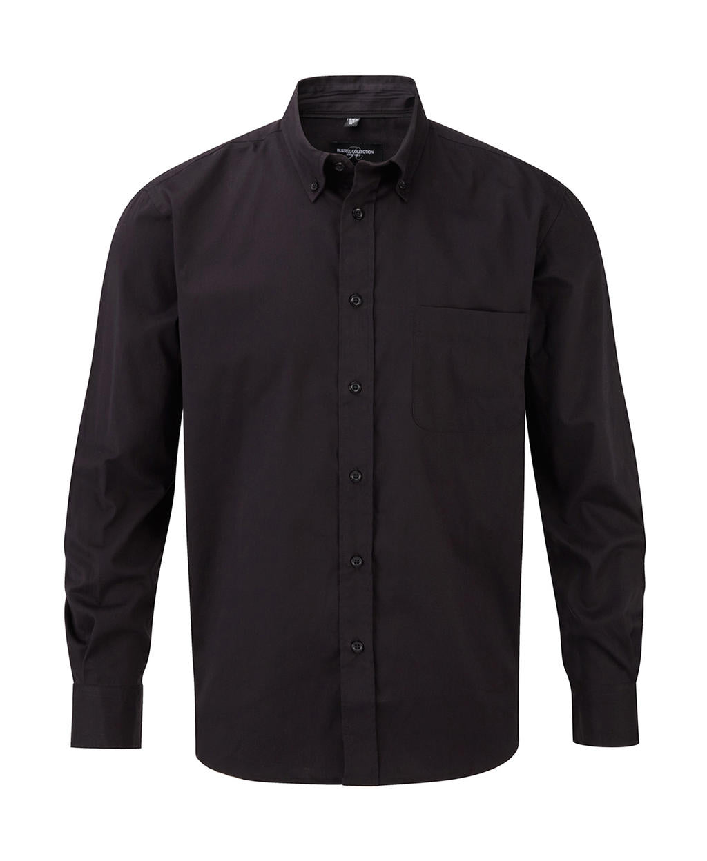 Russel Europe Classic Twill Herren Langarm Shirt, Hemd, Bluse