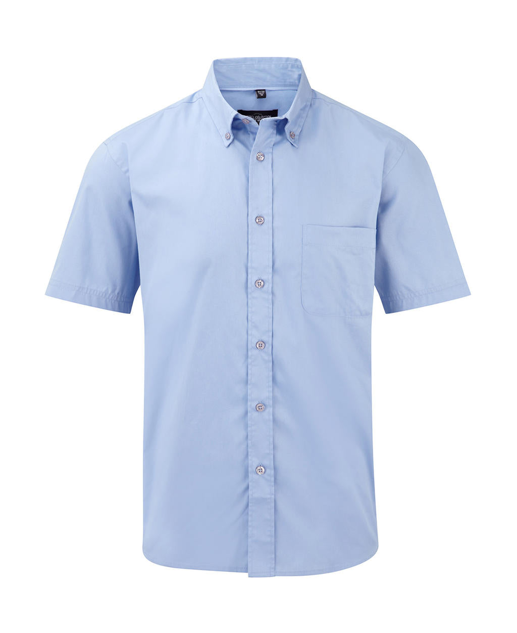 Russel Europe Classic Twill Herren Kurzarm Hemd, Shirt