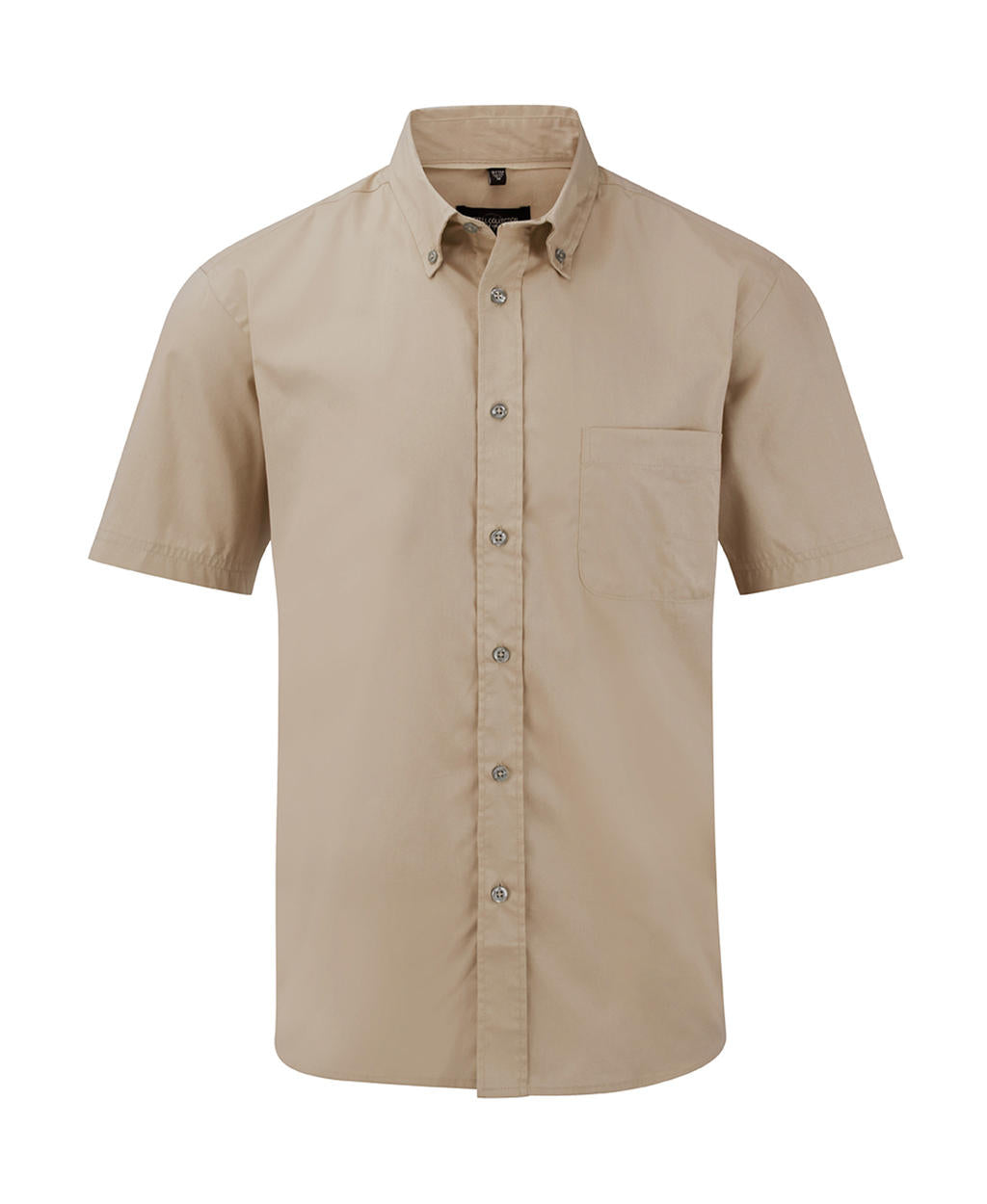 Russel Europe Classic Twill Herren Kurzarm Hemd, Shirt