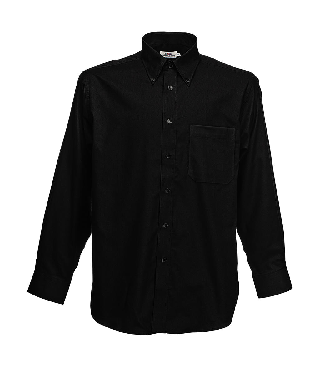 Fruit of the Loom Oxford Herren Langarm Hemd, Shirt, Long Sleeve