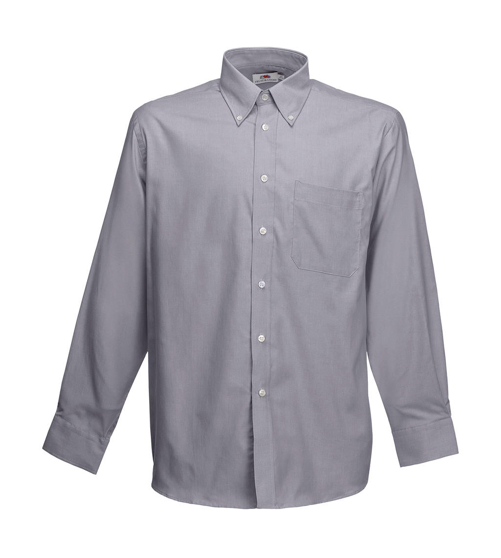 Fruit of the Loom Oxford Herren Langarm Hemd, Shirt, Long Sleeve