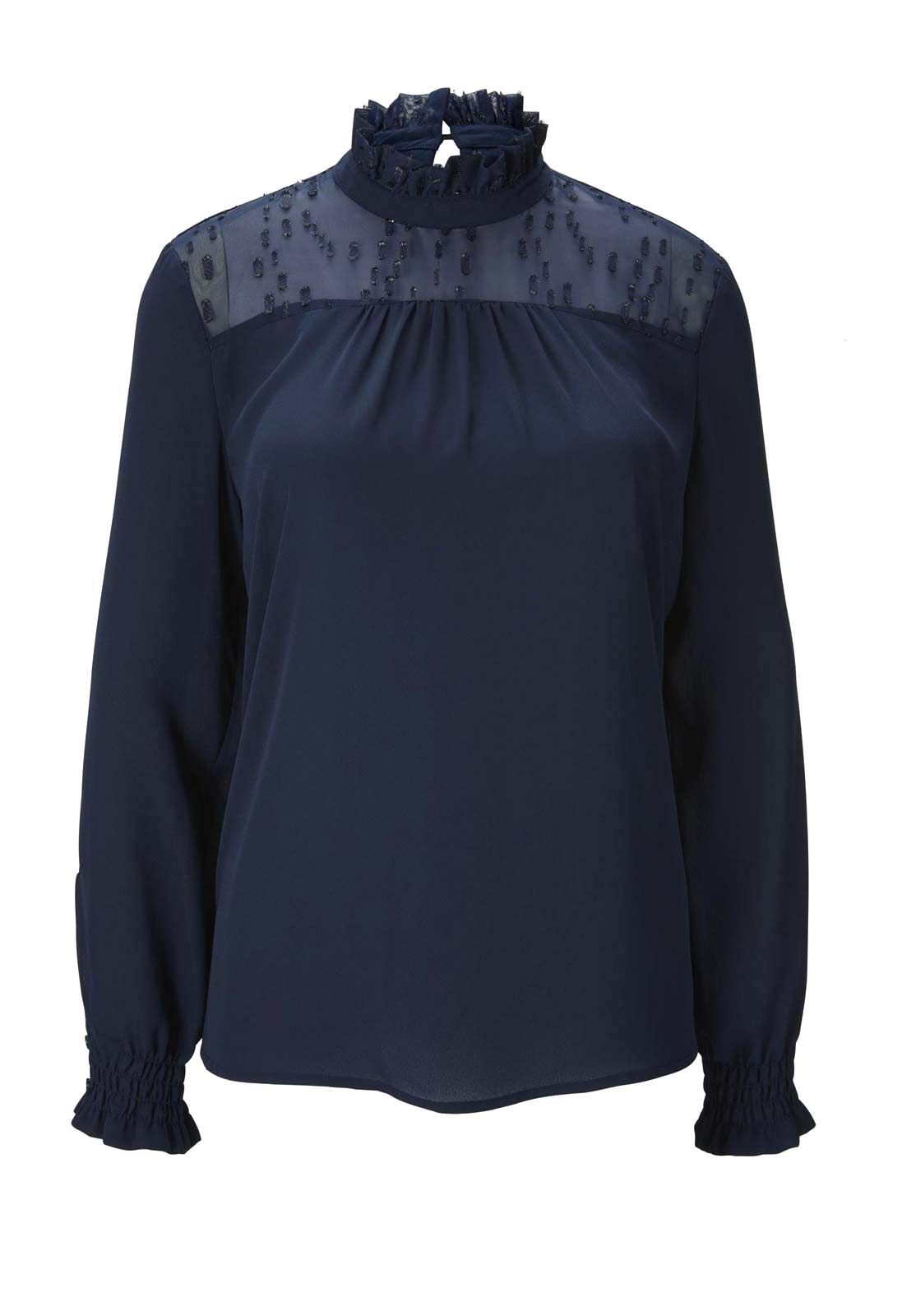 HEINE Damen Bluse, marine