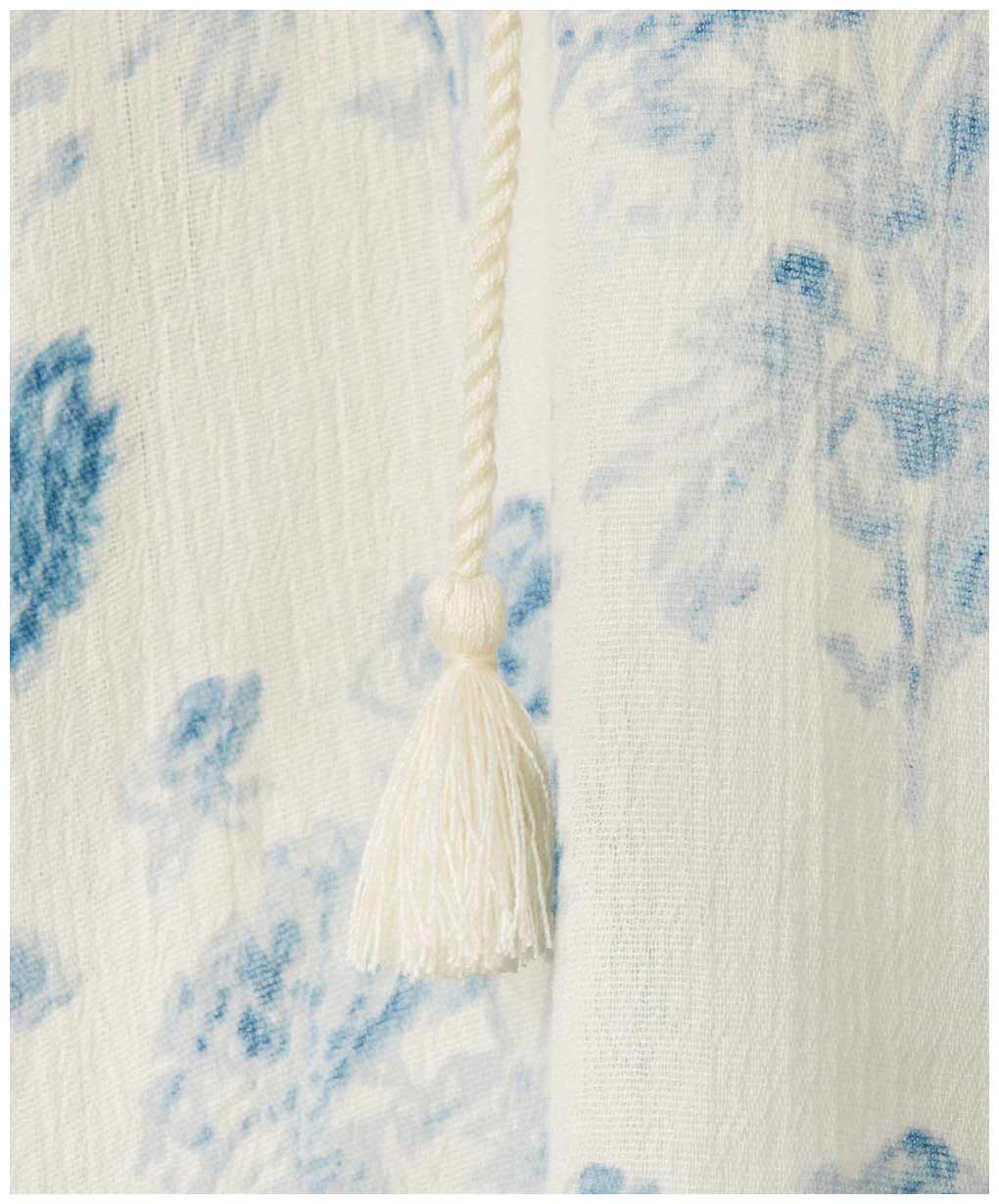 Denim & Supply - Ralph Lauren Damen Marken-Tunika, creme-blau