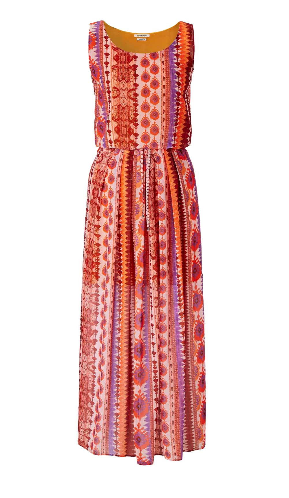 Rich & Royal Damen Marken-Maxikleid, bunt