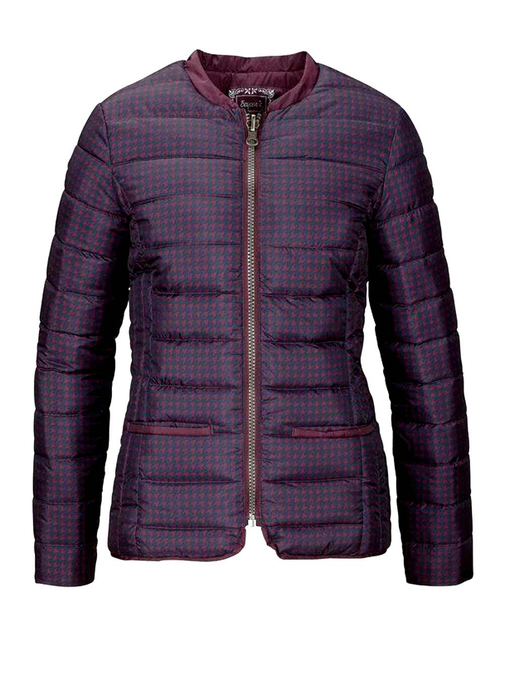 Boysens Damen-Wende-Steppjacke, bordeaux-blau