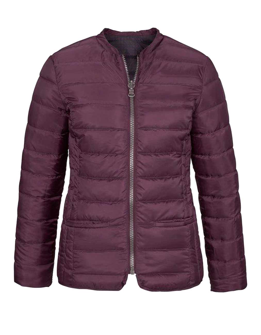 Boysens Damen-Wende-Steppjacke, bordeaux-blau
