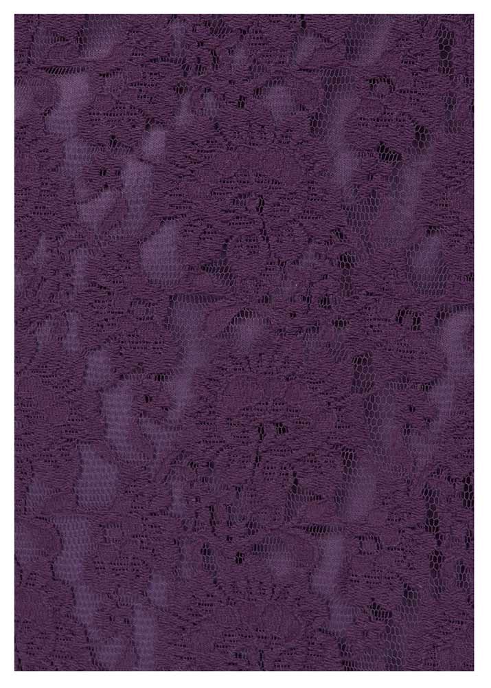 Zhenzi Damen Kleid mit Spitze, berry
