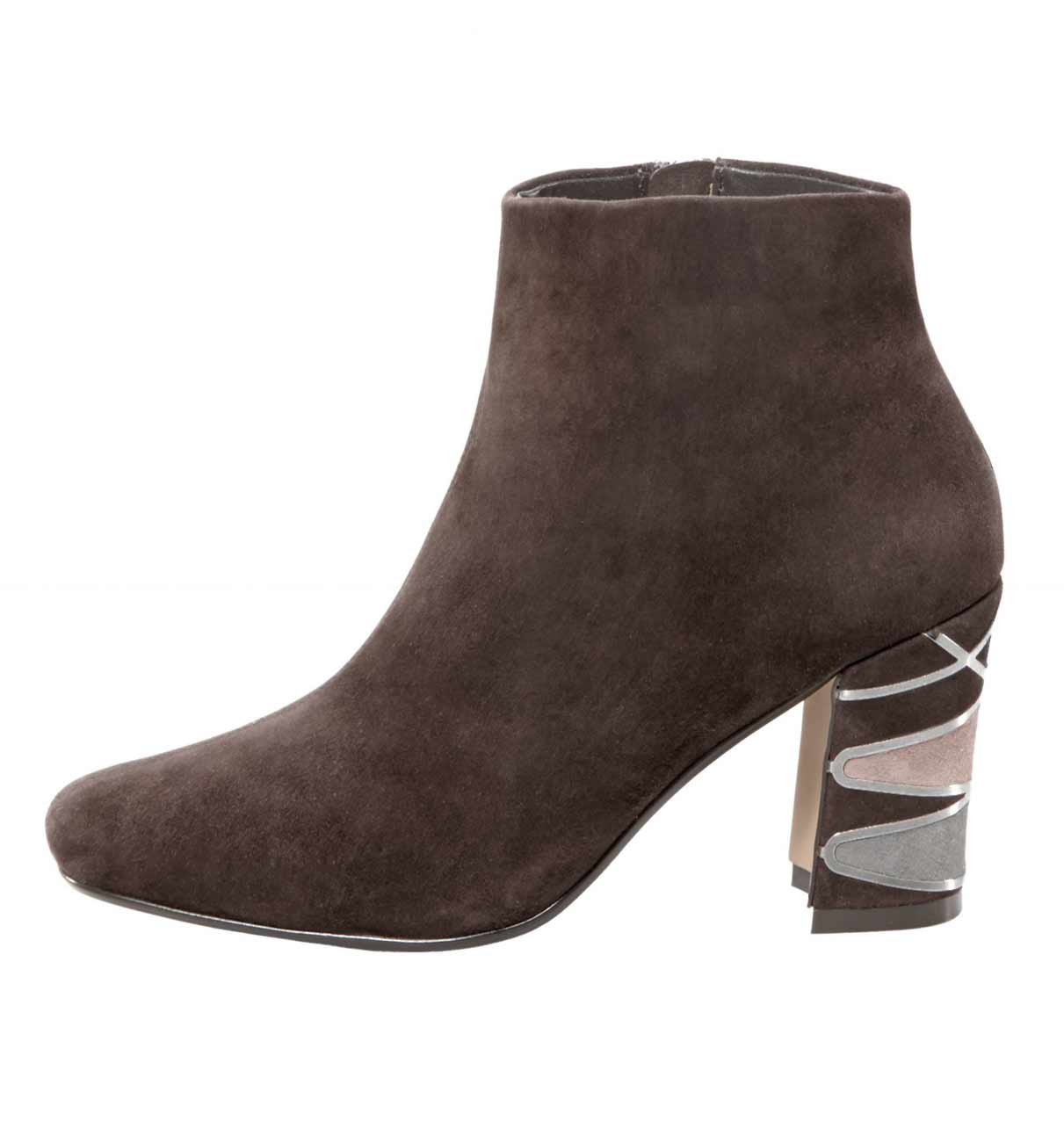 Nina New York Damen Marken-Stiefelette, braun