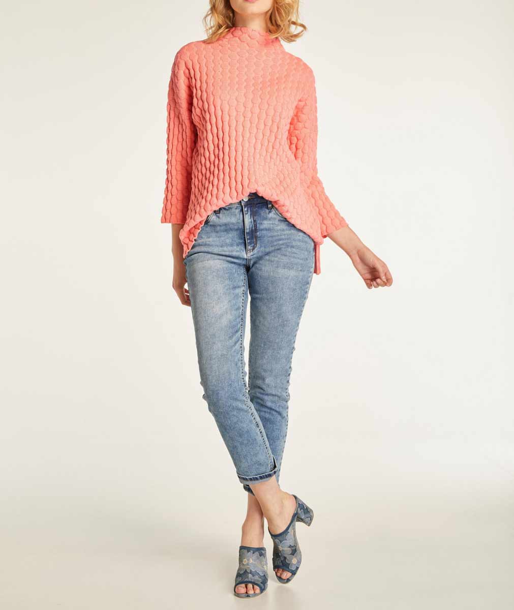 Heine Damen Pullover, pfirsich