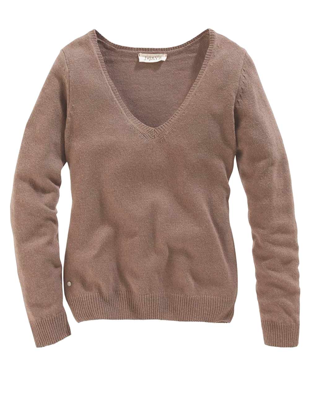 J. Jayz Damen Marken-Pullover, taupe