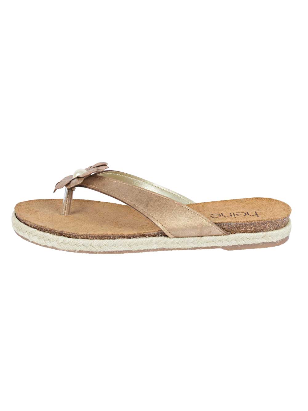 Heine Damen Dianette, goldfarben