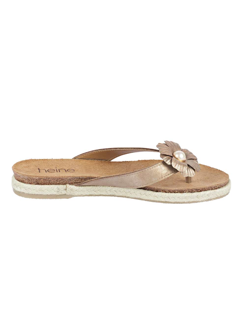 Heine Damen Dianette, goldfarben