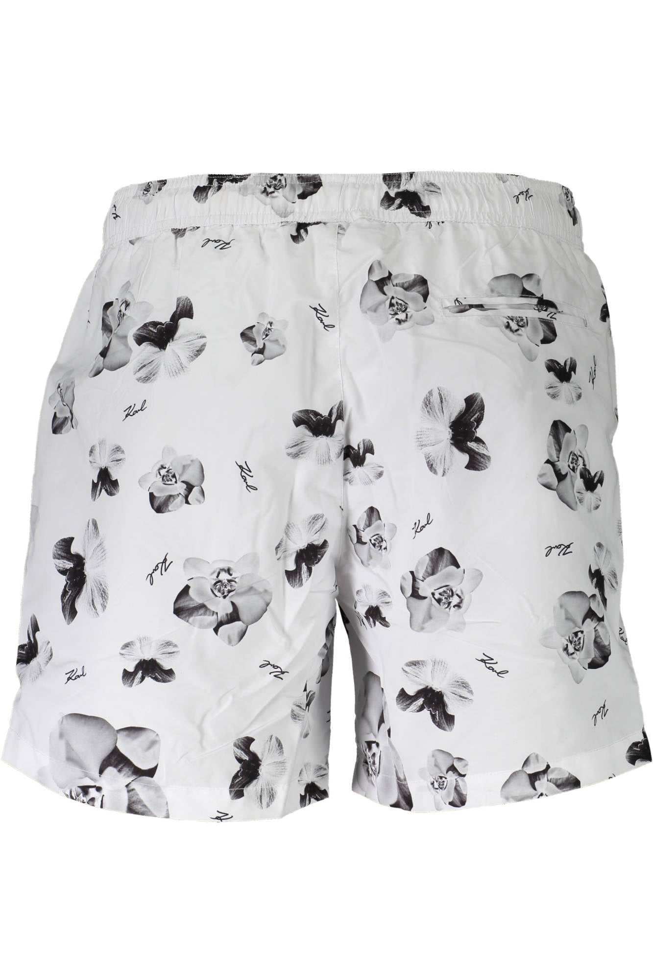 KARL LAGERFELD BEACHWEAR Herren Badehose Hose Bademode, mit Schnürverschluss