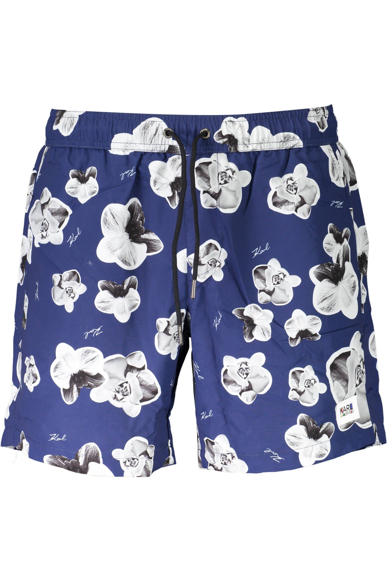 KARL LAGERFELD BEACHWEAR Herren Badehose Hose Bademode, mit Schnürverschluss