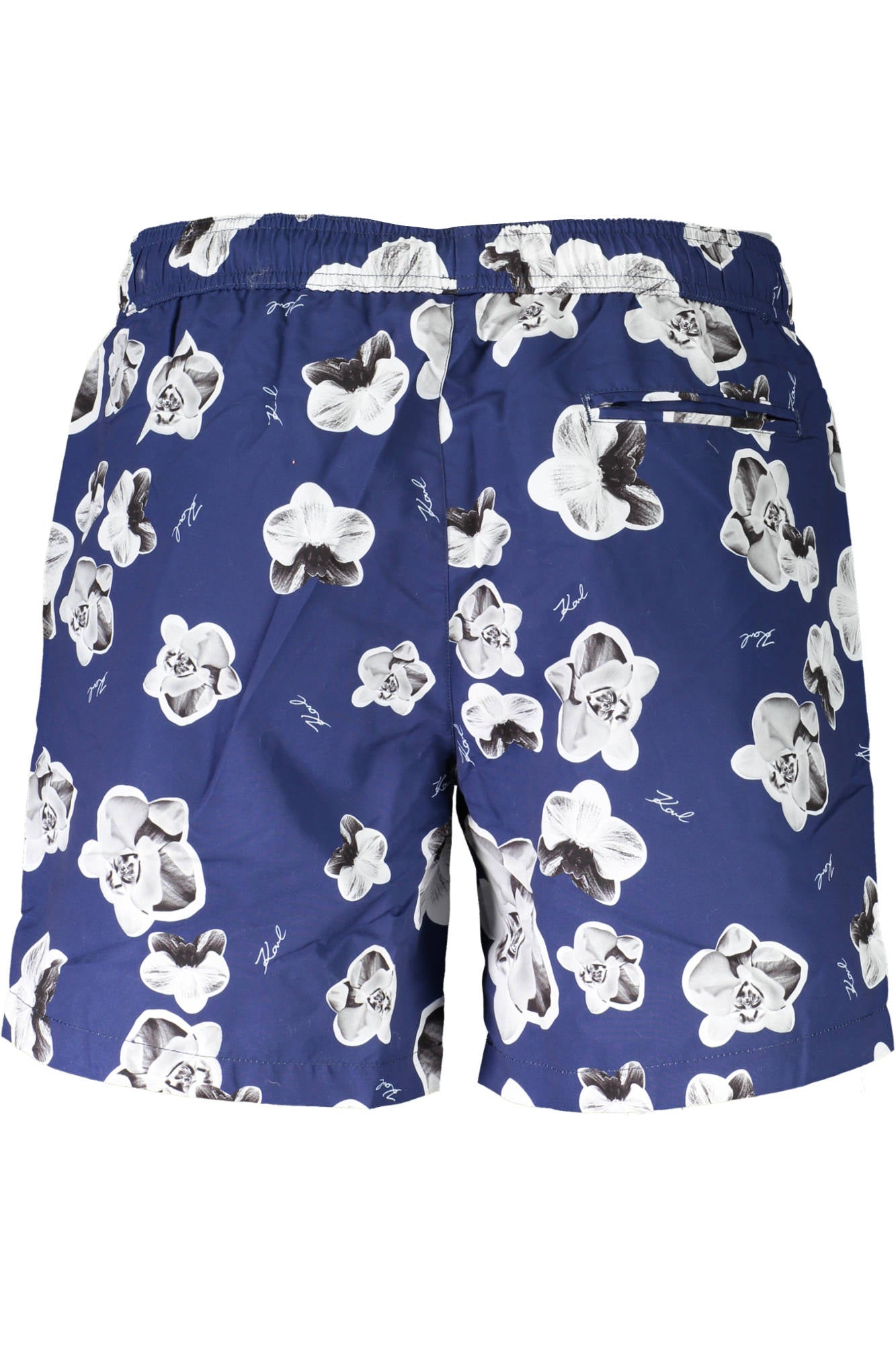 KARL LAGERFELD BEACHWEAR Herren Badehose Hose Bademode, mit Schnürverschluss