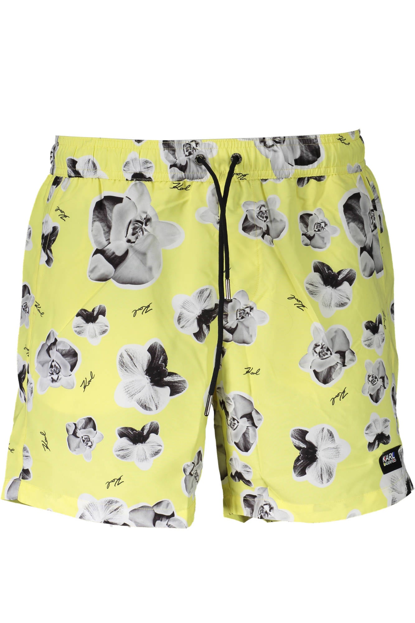 KARL LAGERFELD BEACHWEAR Herren Badehose Hose Bademode, mit Schnürverschluss