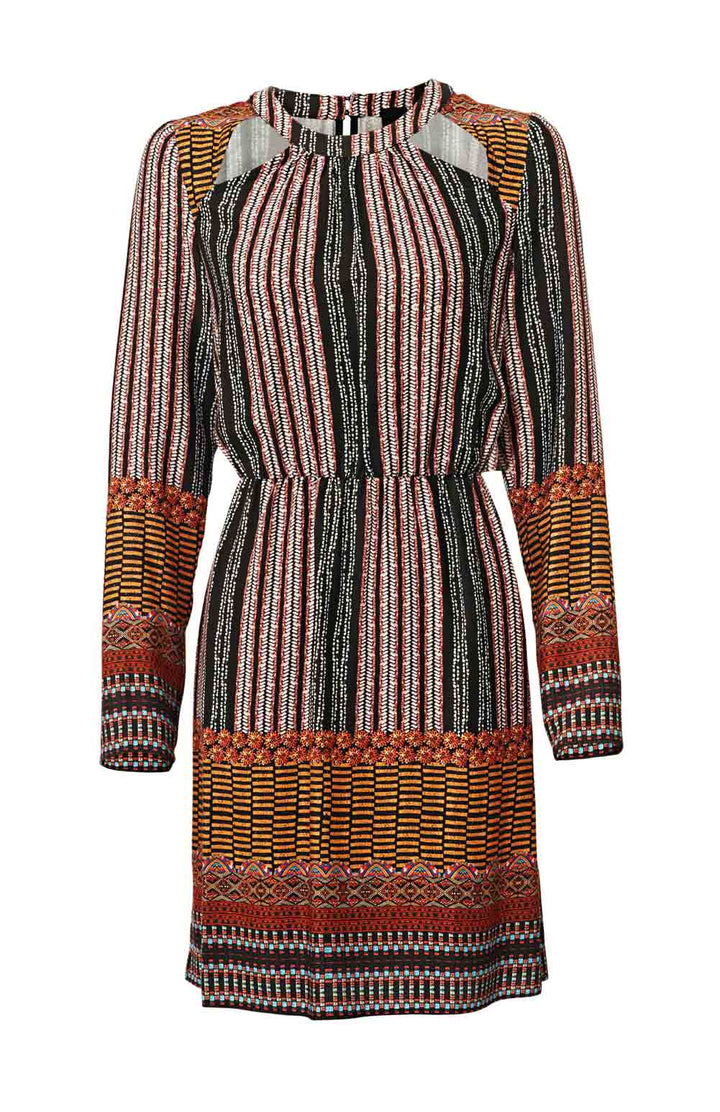 Heine - Best Connections Damen Druckkleid, bunt