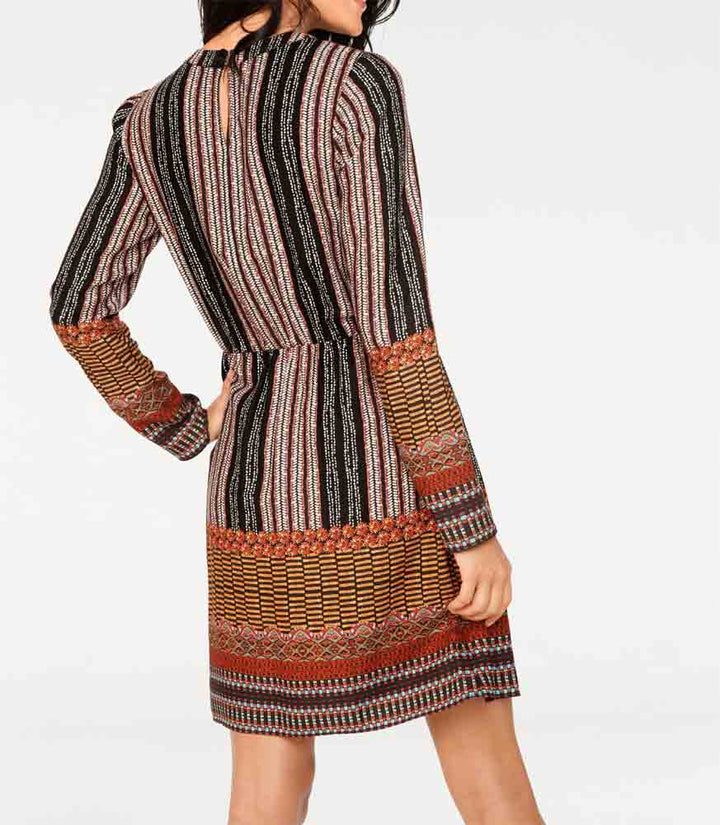 Heine - Best Connections Damen Druckkleid, bunt