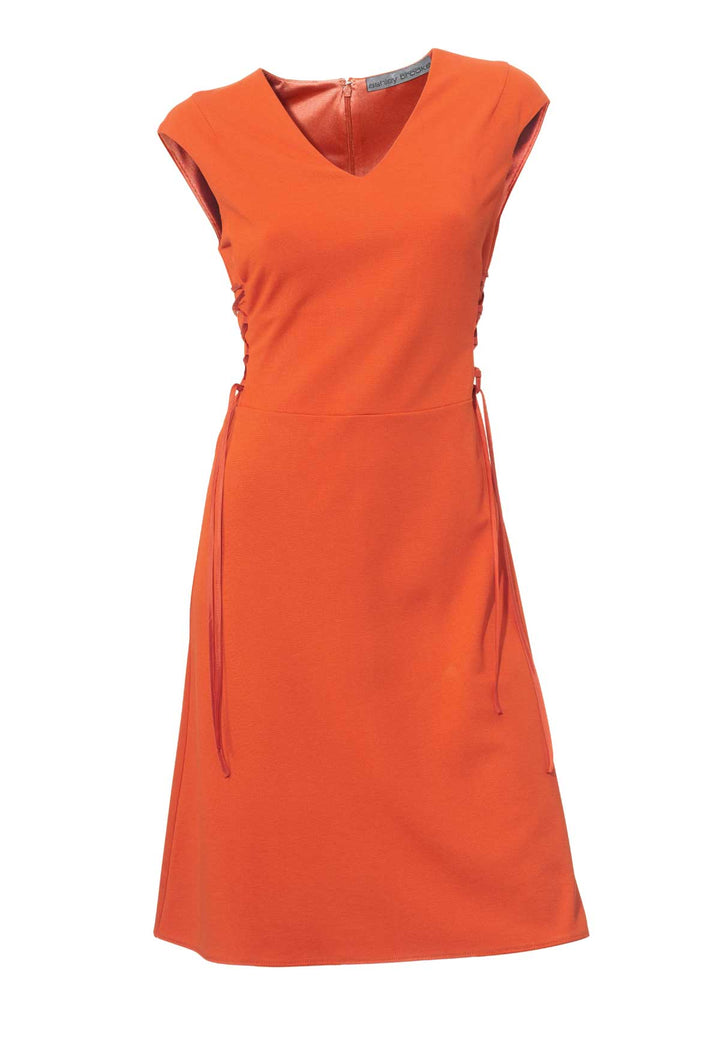 Ashley Brooke Damen Designer-Bodyforming-Prinzesskleid, orange