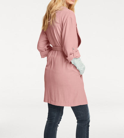 HEINE - BEST CONNECTIONS Damen Mantel, rosé