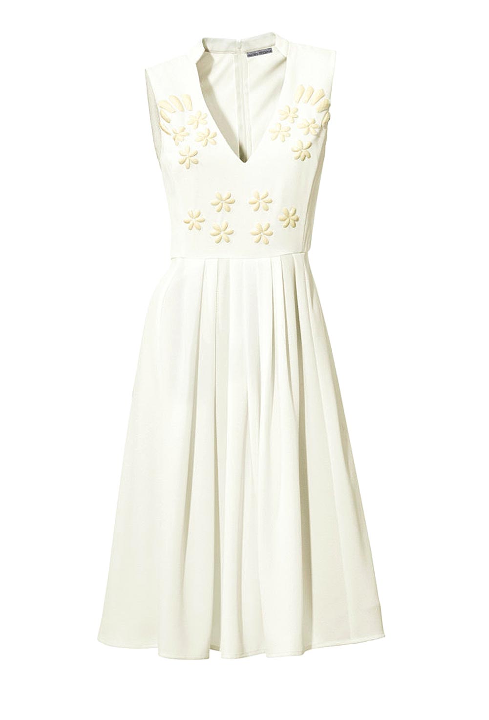 Ashley Brooke Damen Designer-Prinzesskleid, offwhite