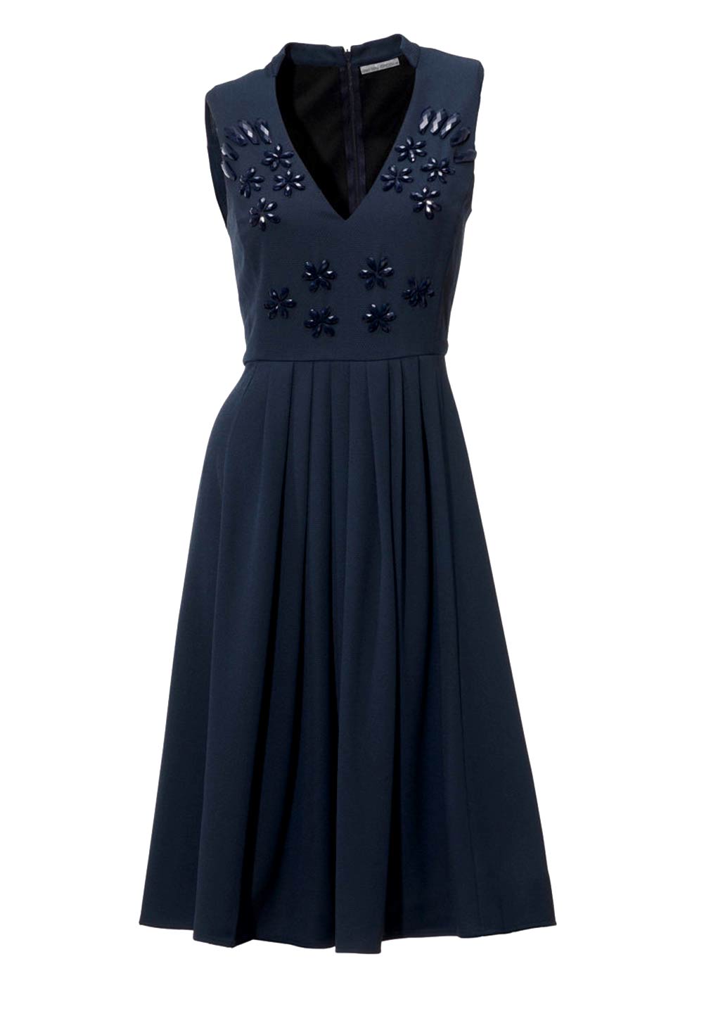 Ashley Brooke Damen Designer-Prinzesskleid, marine
