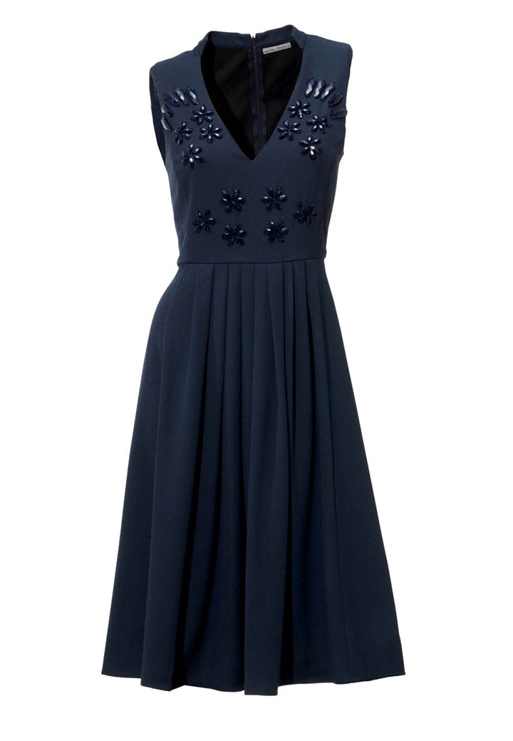 Ashley Brooke Damen Designer-Prinzesskleid, marine
